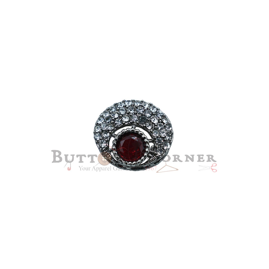 Antique Base Fancy Kundan Button