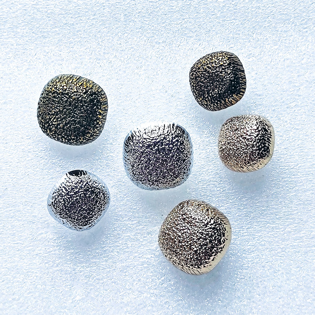 Concave Convex Square Suiting Button