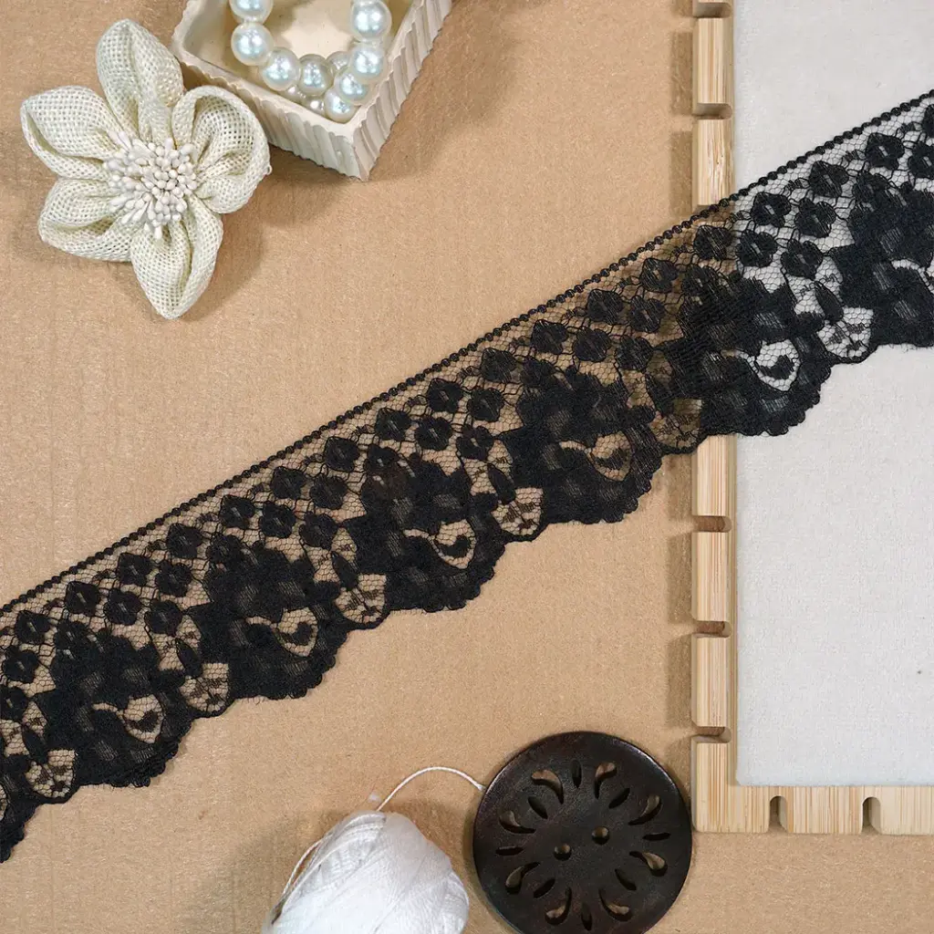 One Side Border Net Lace