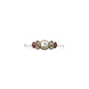 Gold Base Fancy Kundan Button