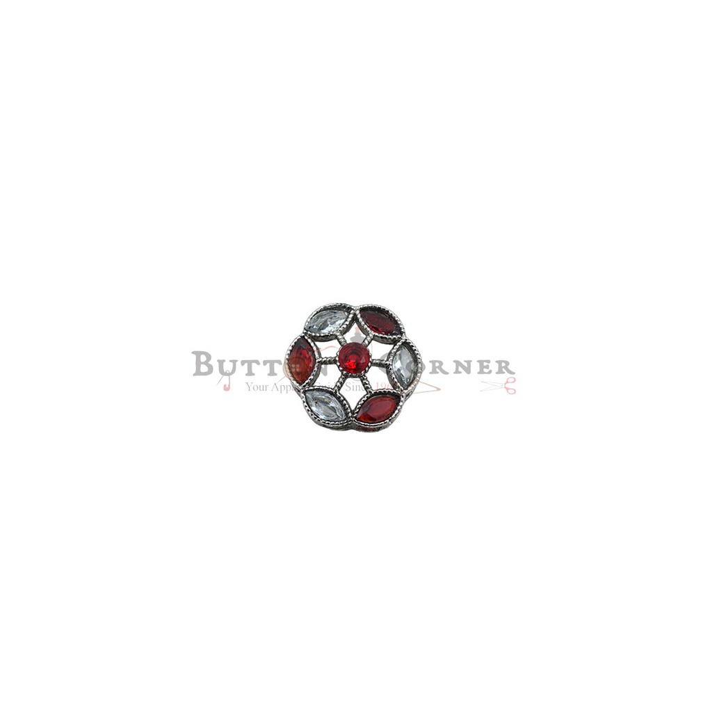 Antique Base Fancy Kundan Button