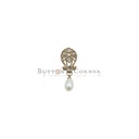 Gold Base Fancy Kundan Button