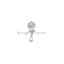 Silver Base Fancy Kundan Button
