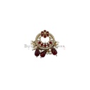 Gold Base Fancy Kundan Button