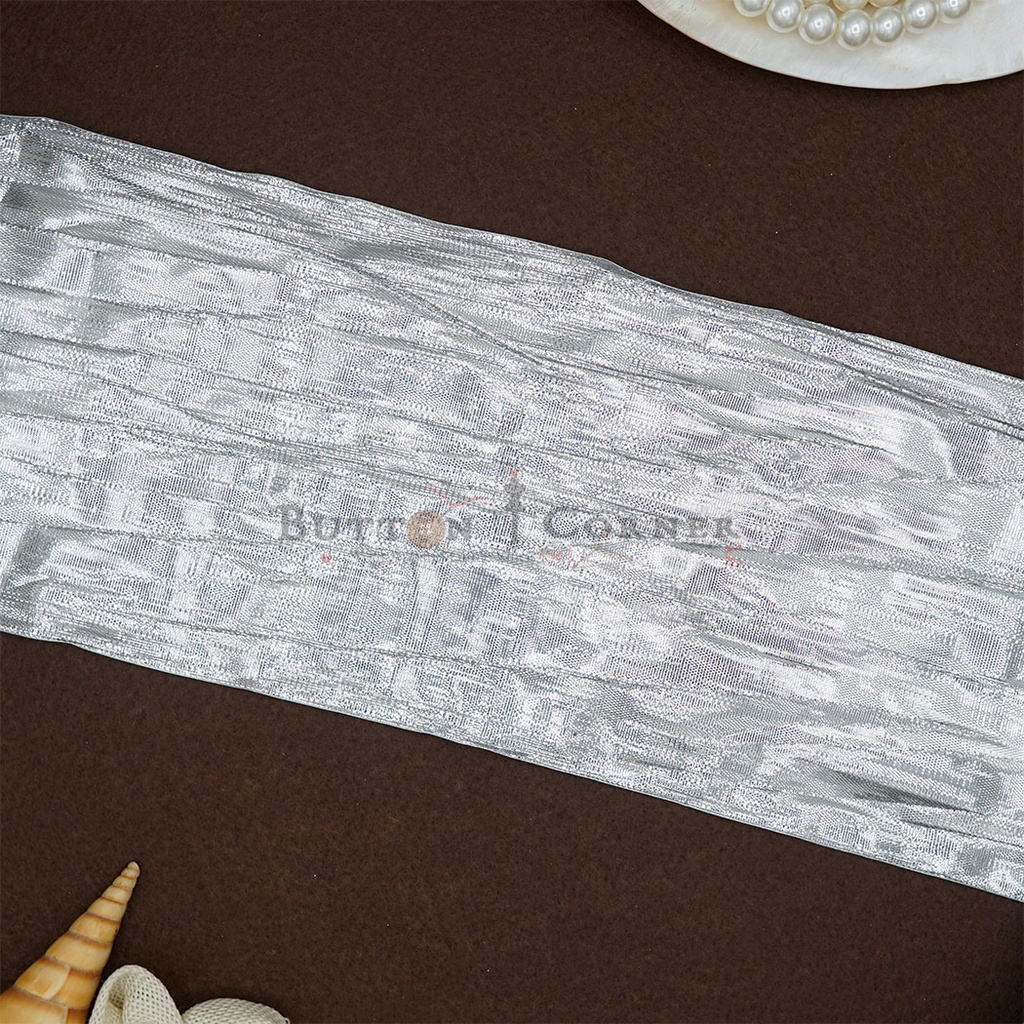Double Faced Lurex Lace