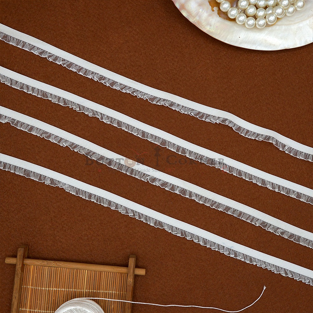 Organza Stretch Frill Lace