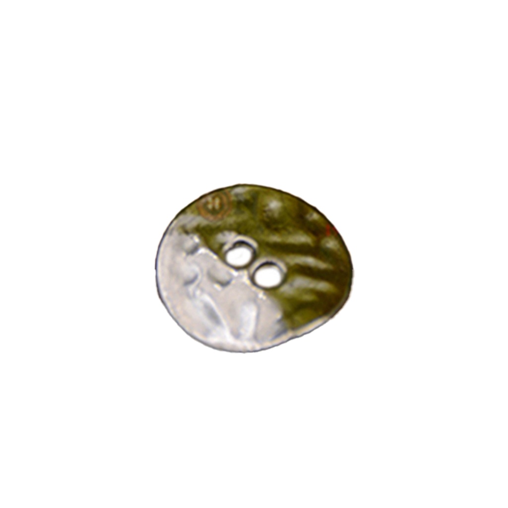 Shell Shape Curve 2 Hole Button