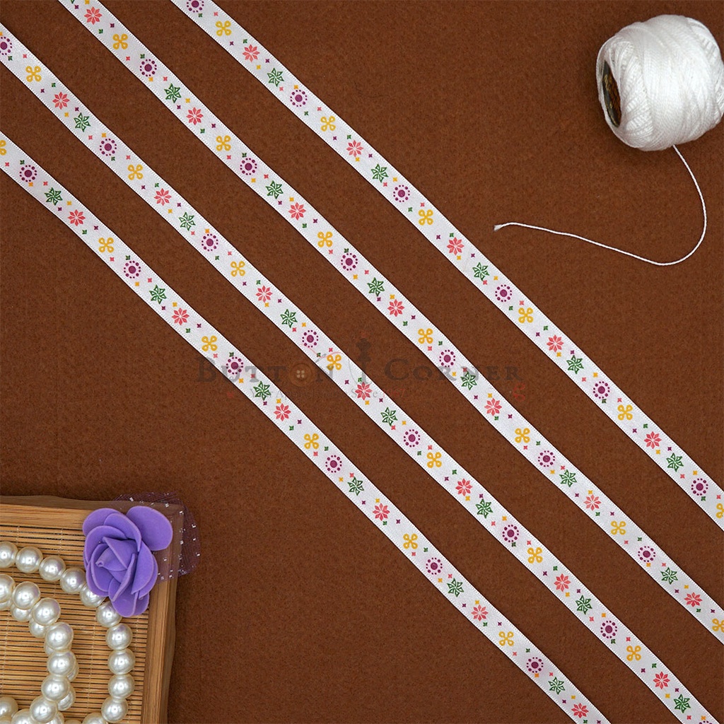 Polyester Satin Printed Ribbon
