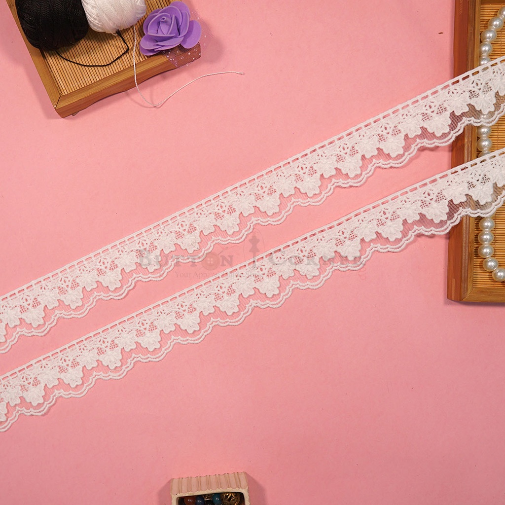 One Side Border Net Lace