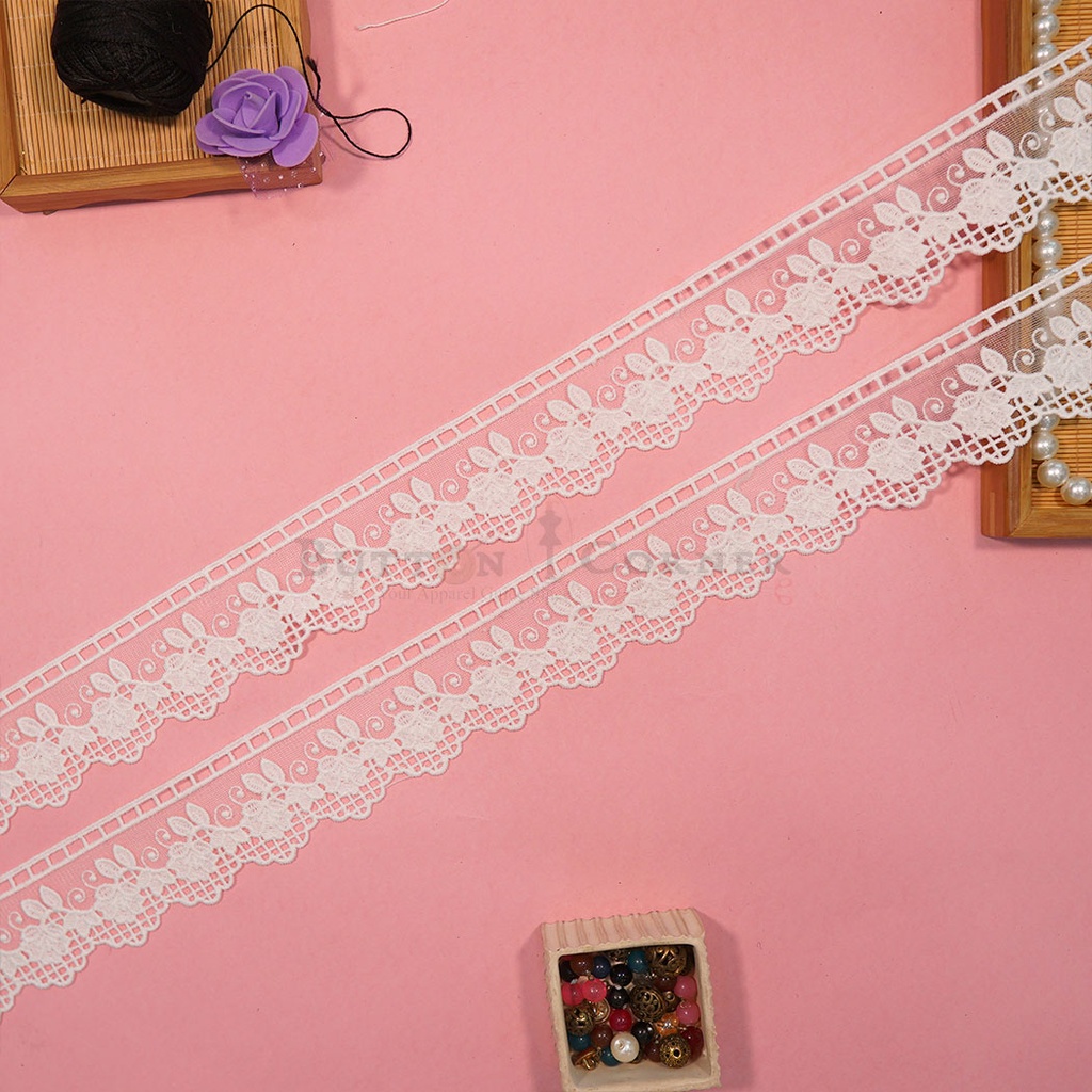 One Side Border Net Lace