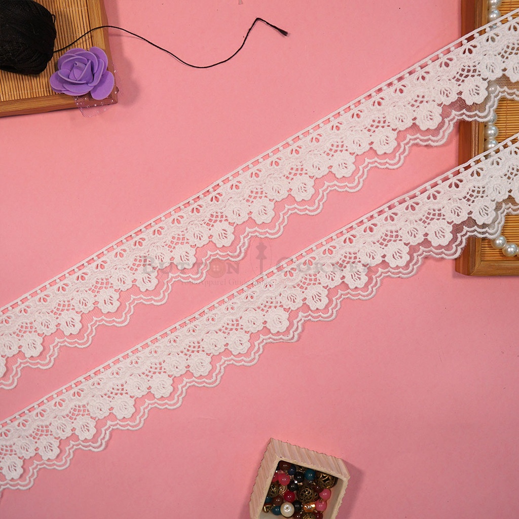 One Side Border Net Lace