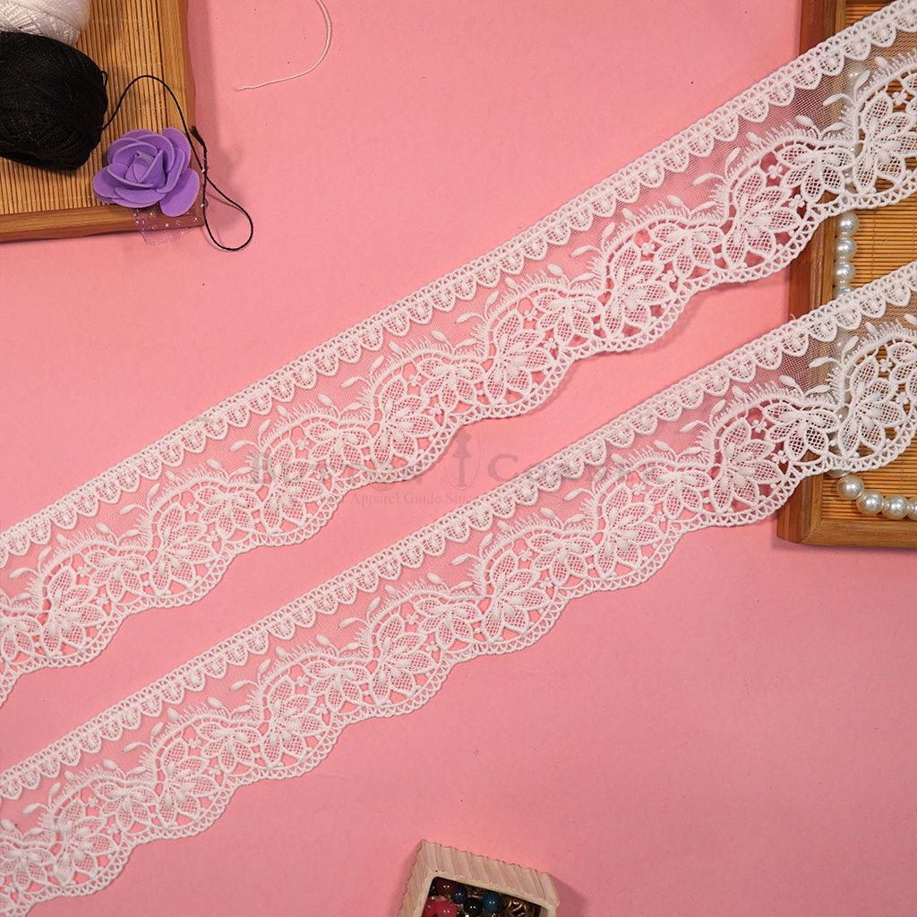 One Side Border Net Lace