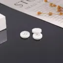 Ceramic Coated 4 Hole Shirt Button
