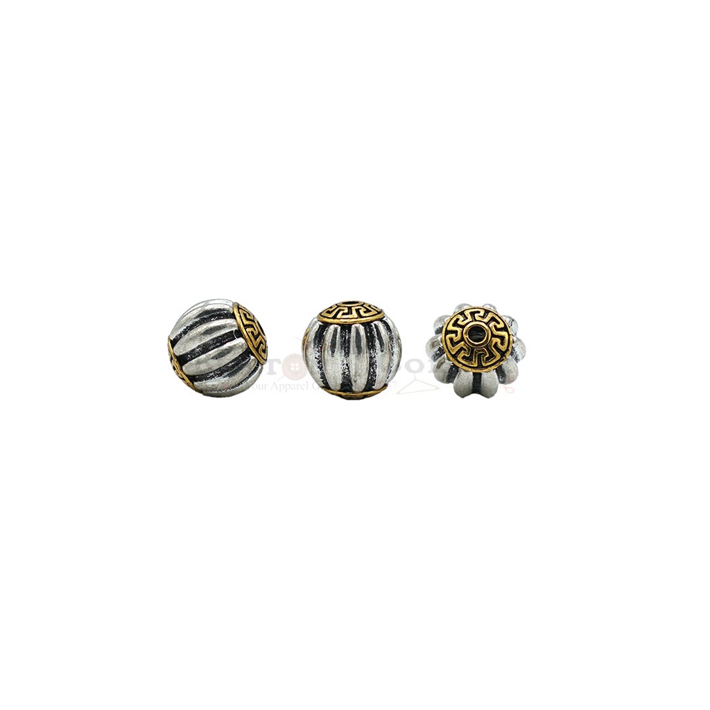Round Spacers Halloween Pumpkin Beads