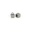 Square Shape Metal Shank Button