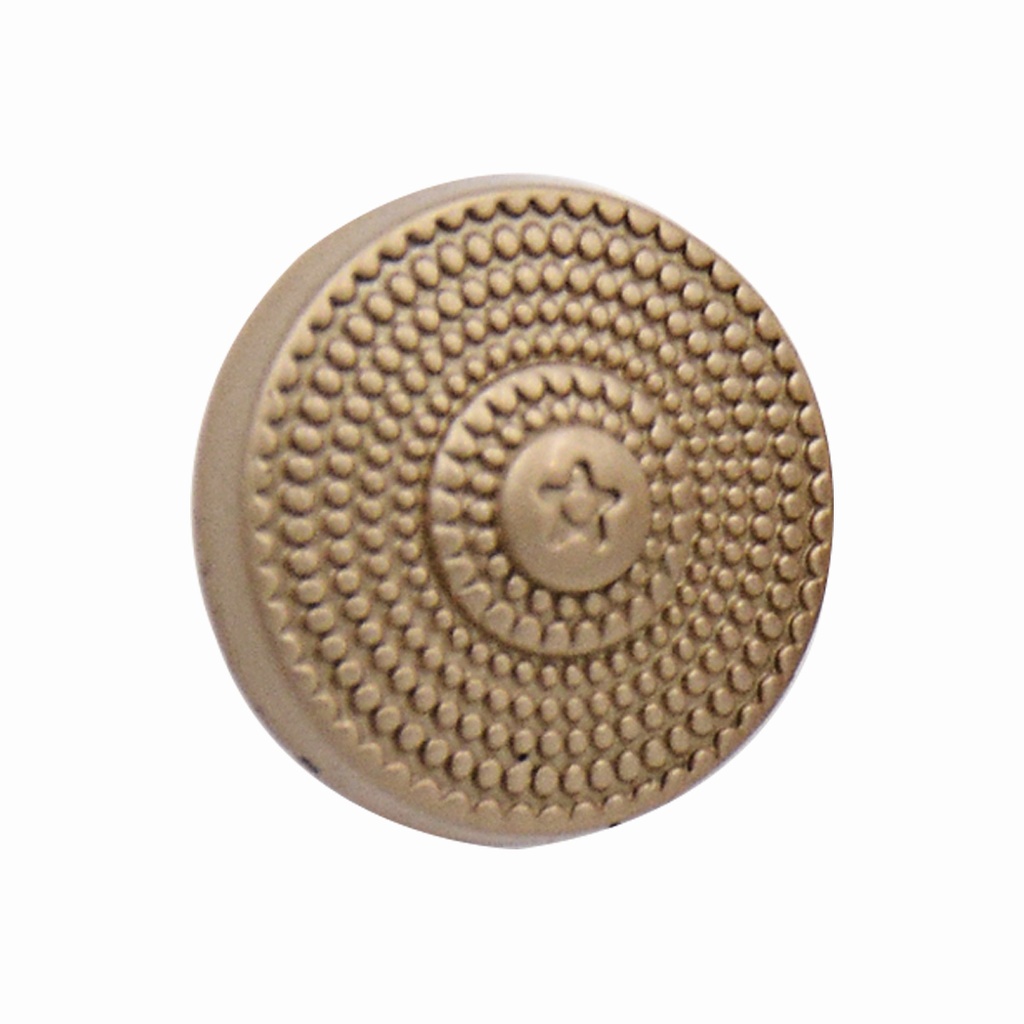 Craftool Round Metal Shirt Button