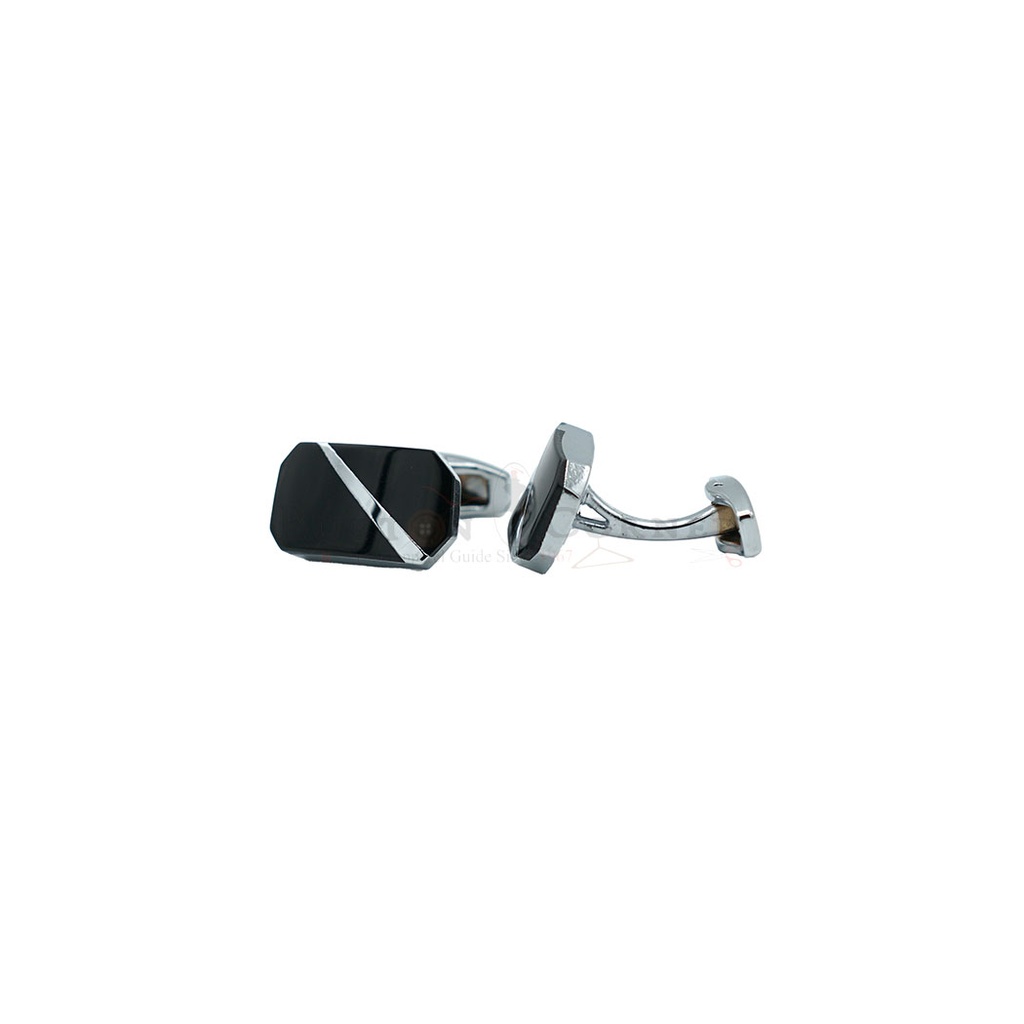 Black Onyx Octangonal Cufflink