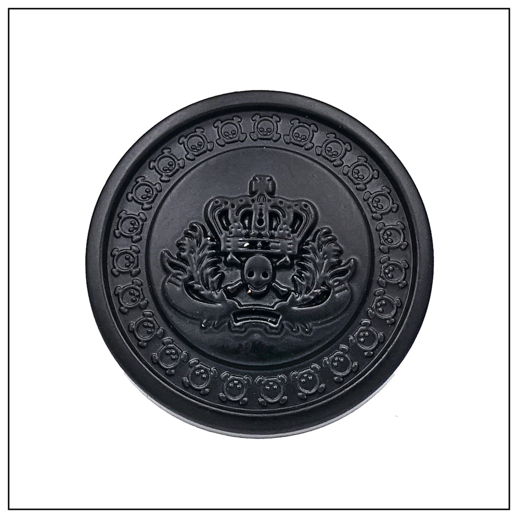 Center Crown Border Suiting Button