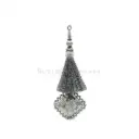 Metallic Yarn, Pearl, Sequence Tassel