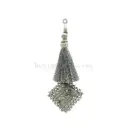 Embroidery Thread, Metallic Yarn, Pearl & Crystal Tassel