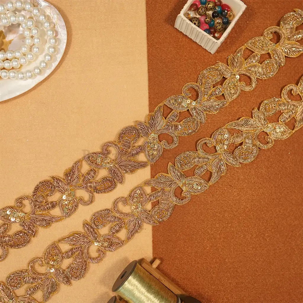 Fancy Kora&Dabka Sequence Lace