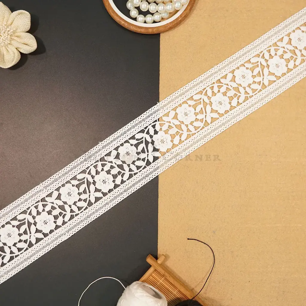 Double Side Border Shuttle Lace