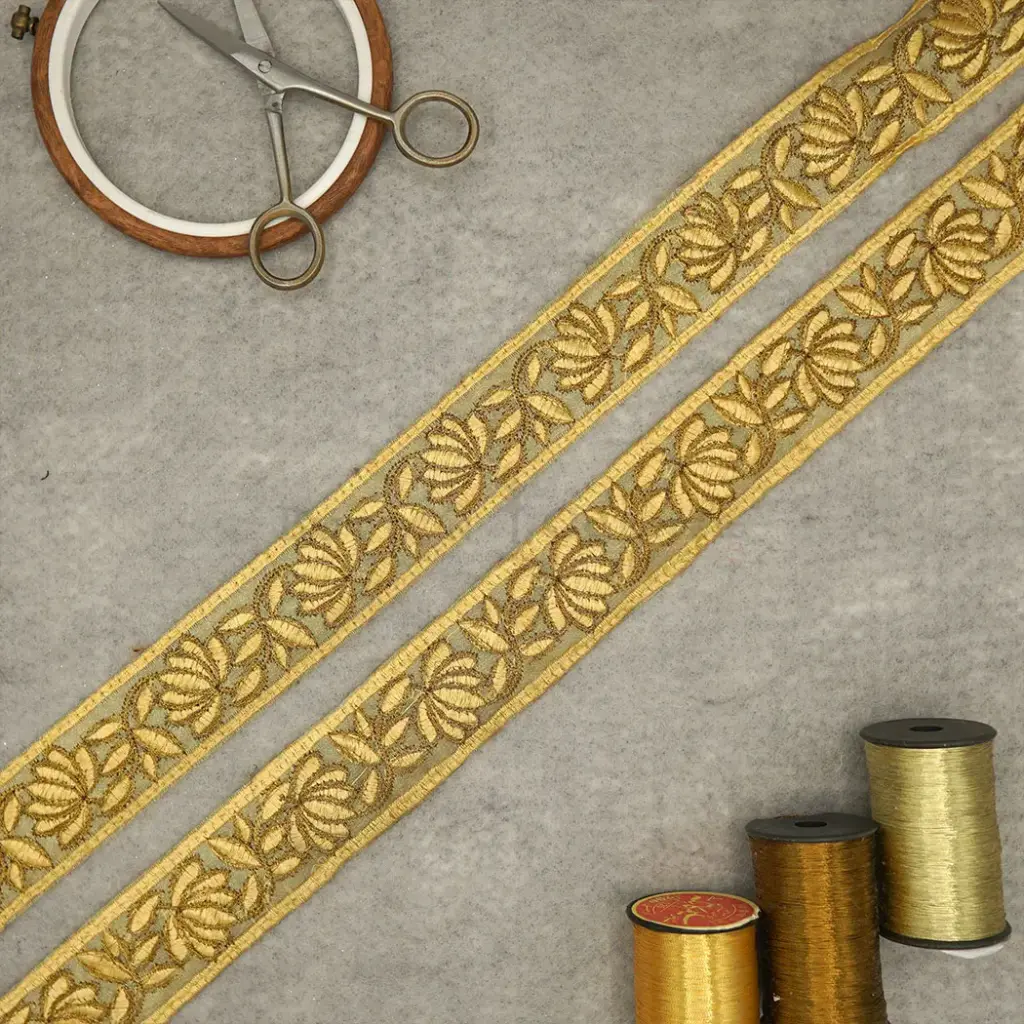 Embroidery Thread Metallic Yarn Lace
