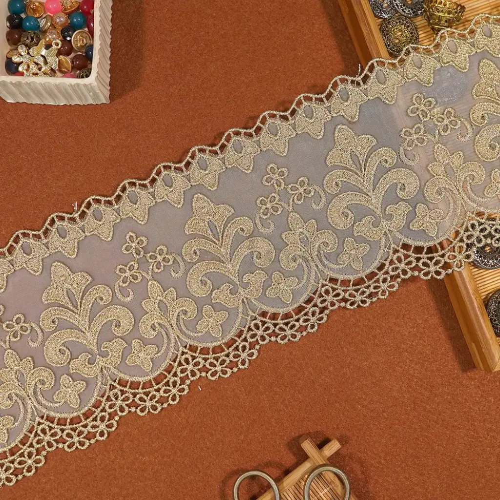 Zari Net Lace