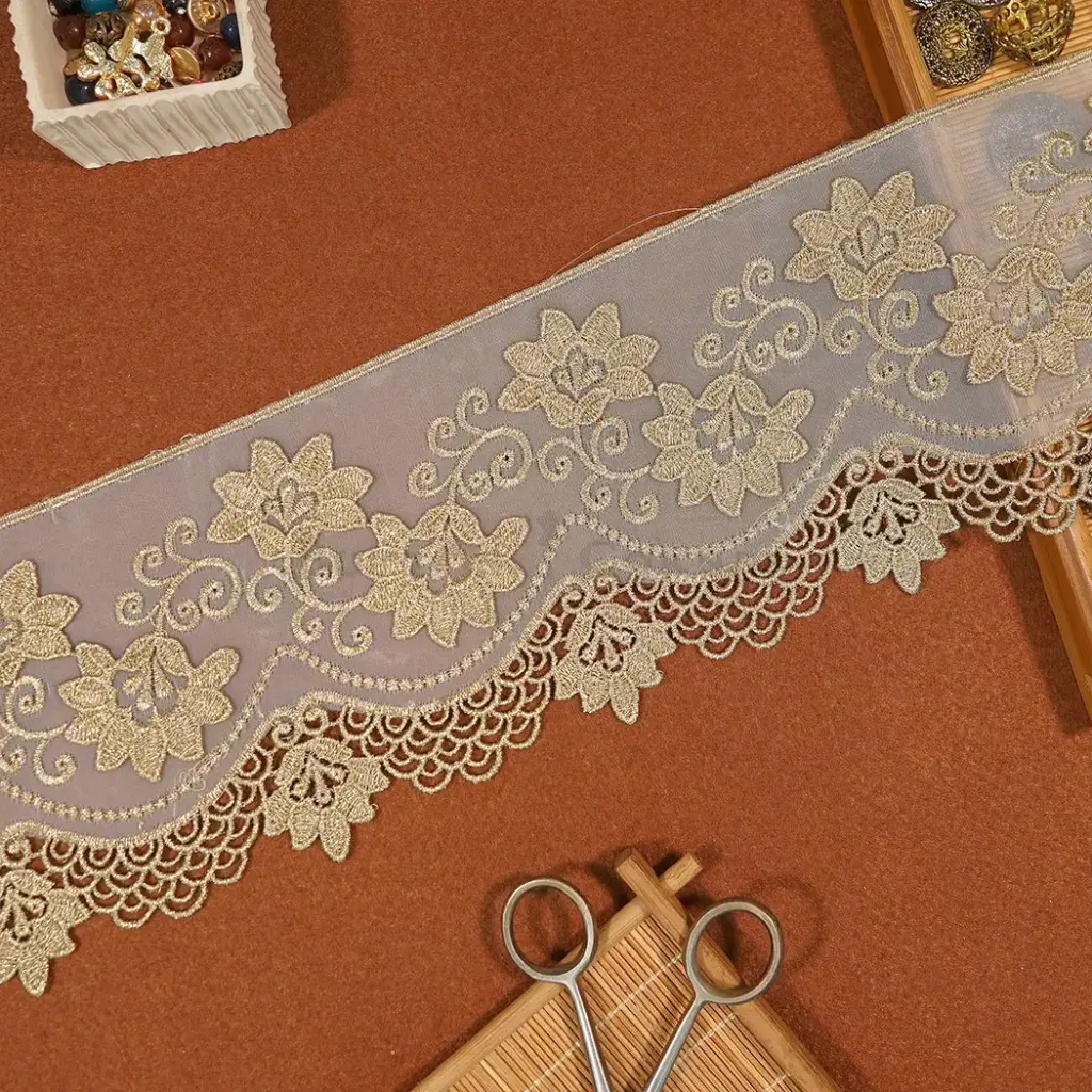 Zari Net Lace