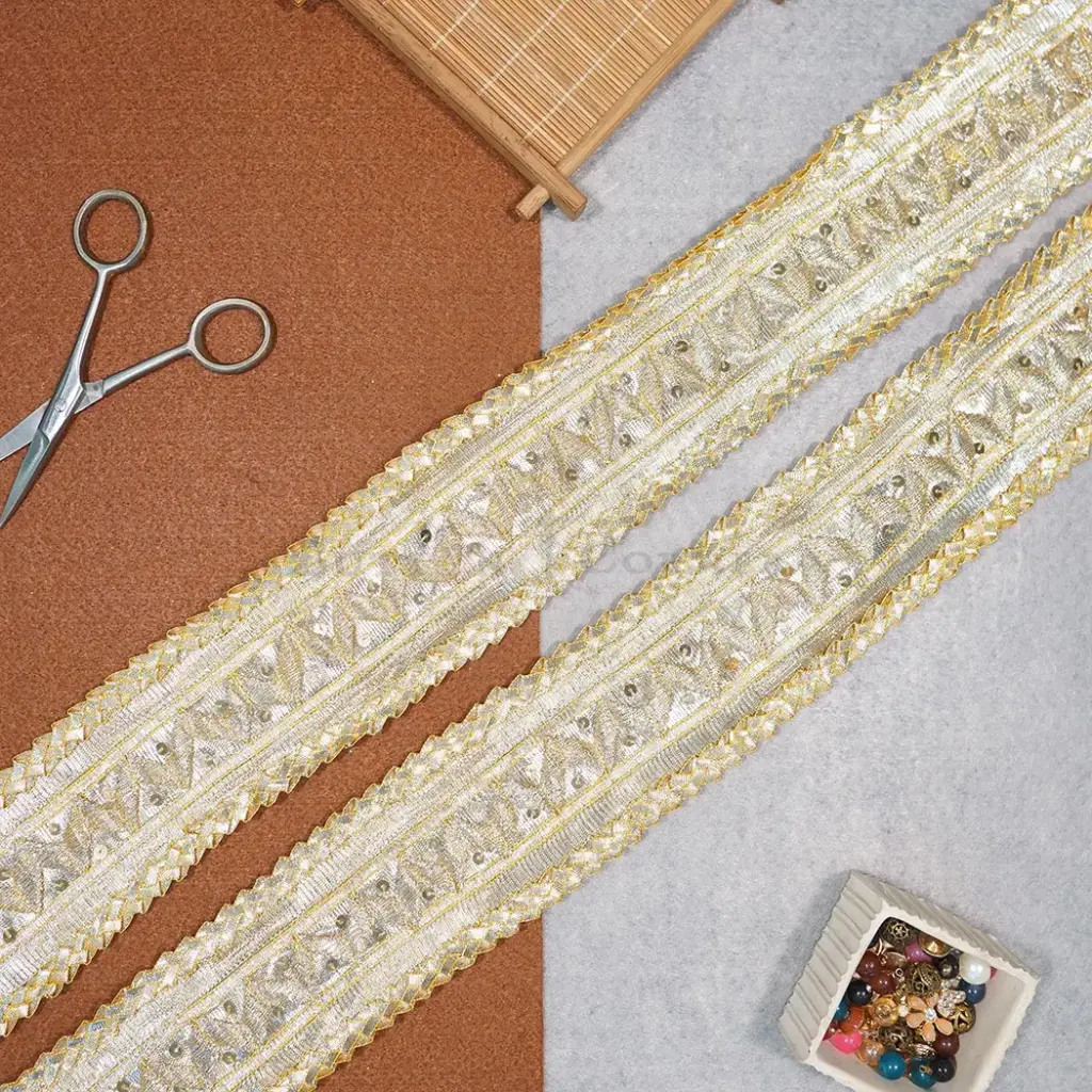 Fancy Gota Sequence Lace