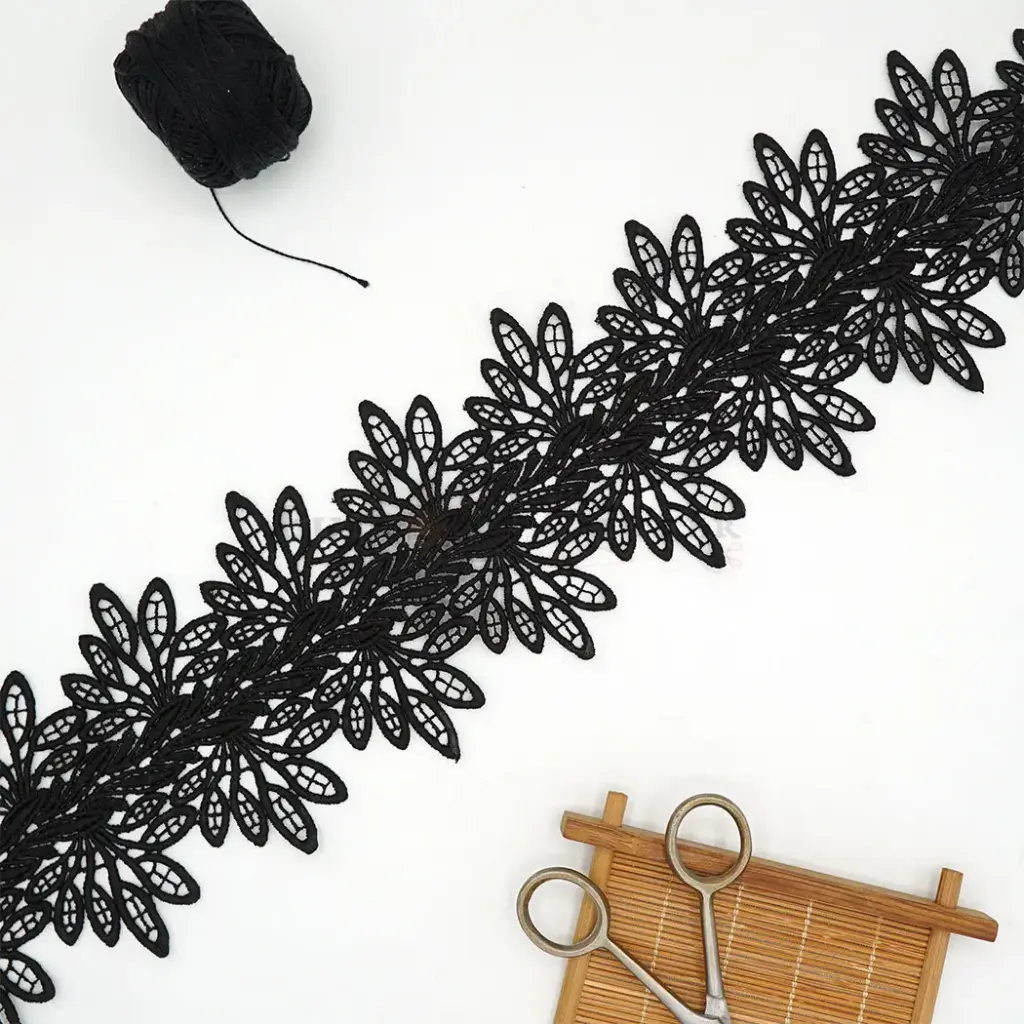 Double Side Border Shuttle Lace