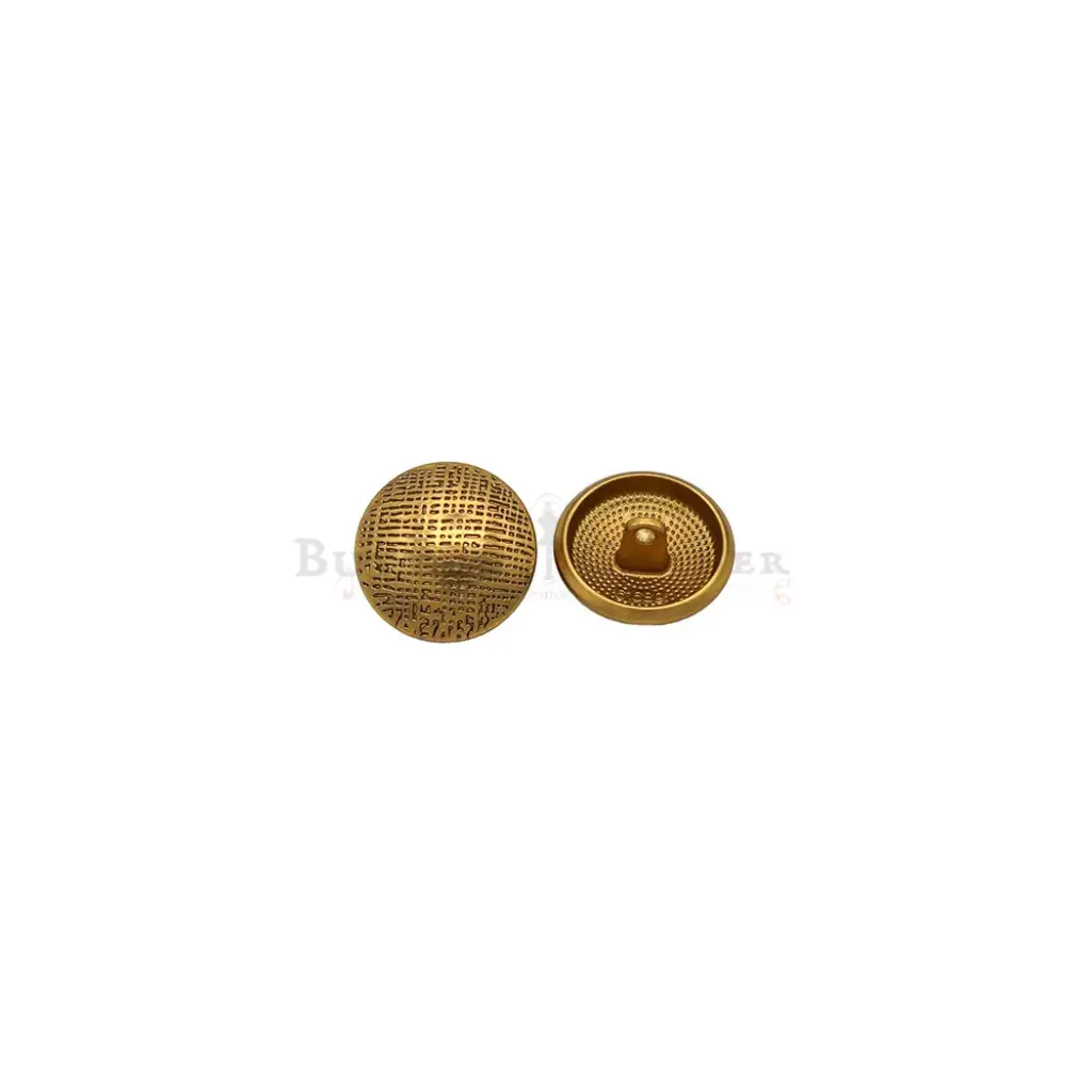 Round Shape Downhole Loop Metal Suiting Button
