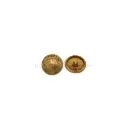 Round Shape Downhole Loop Metal Suiting Button