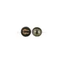 Angel Wings Metal Shirt Button