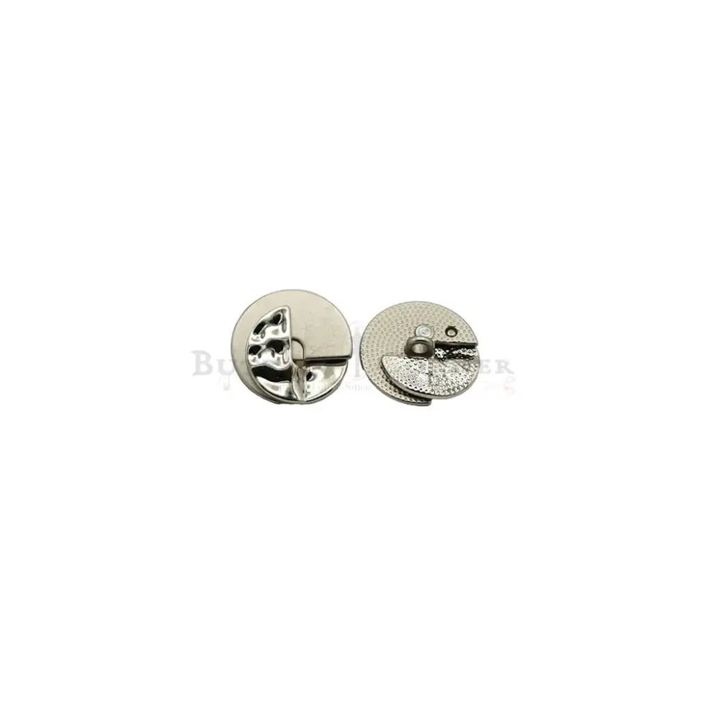 Vintage Design Round Shape Metal Suiting Button