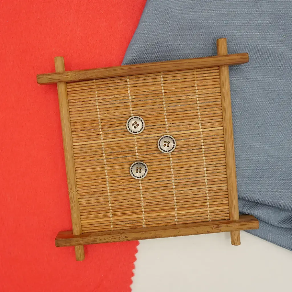 Shirt Button In Black Outline Border