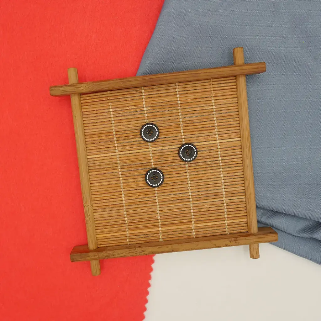 Shirt Button In White Outline Border