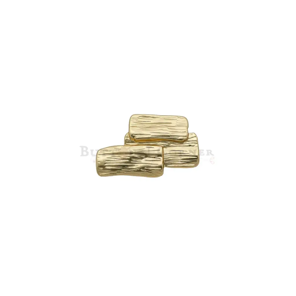 Ridgeline Texture Irregular Metal Pendant