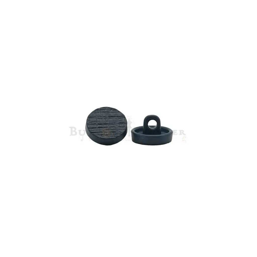 Paint Coated Textured Look Shirt Button