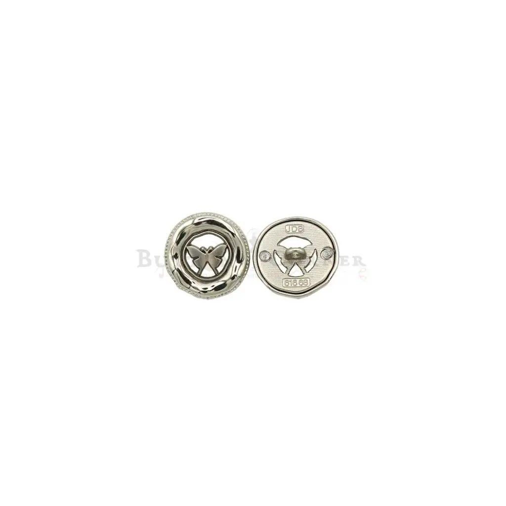 Butterfly Design Round Suiting Button