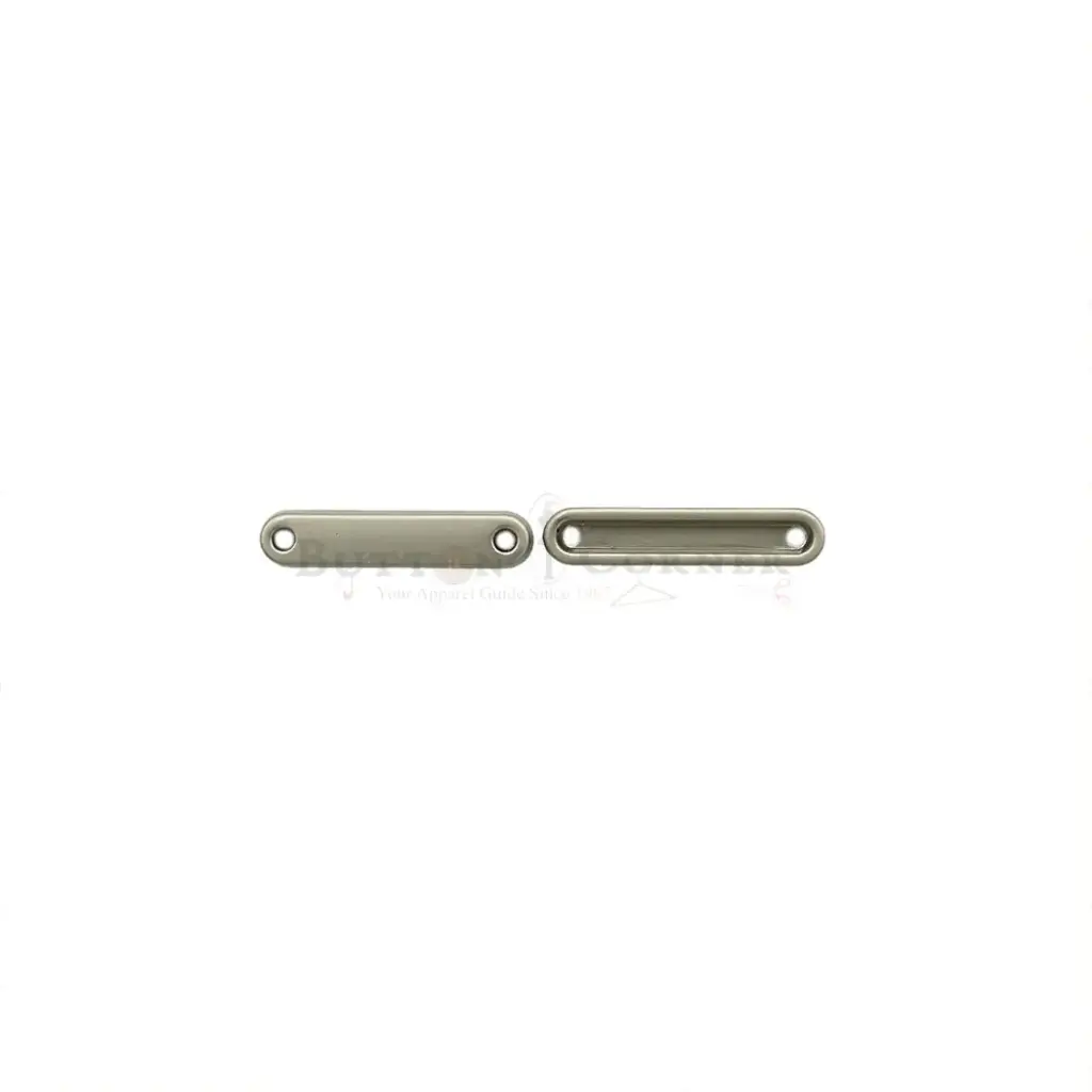 Flat Metal 2 Hole Rectangular Connector