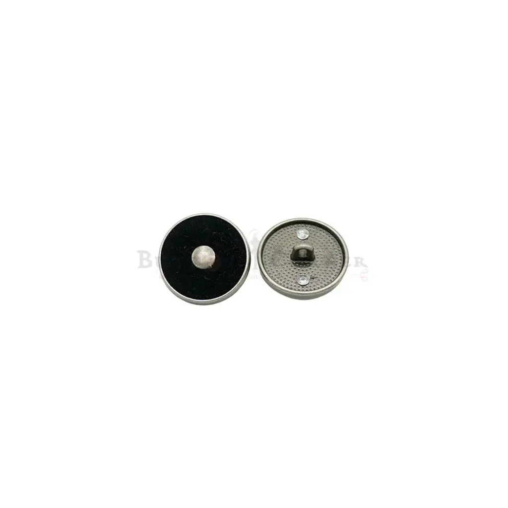 Velvet Surface Downhole Loop Metal Suiting Button
