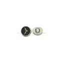 Silver Plated American Eagle Shirt Button
