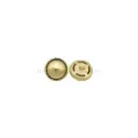 Art Deco Style Chain Rim Border Metal Suiting Button