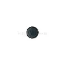 Nontoxic Gun Black-Plated Crown Shield Two-Part Shirt Button