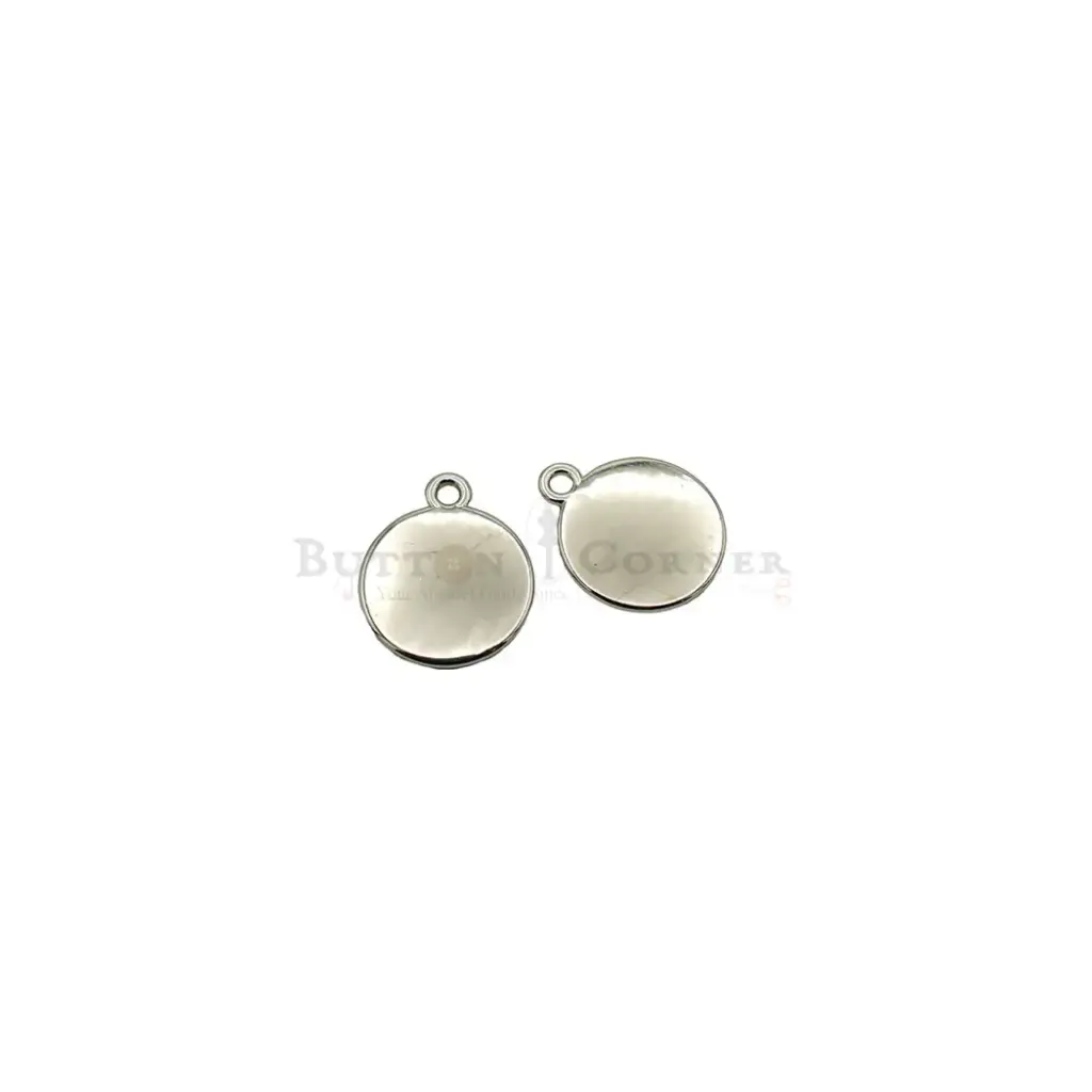 Smoothy Flat Round Pendant