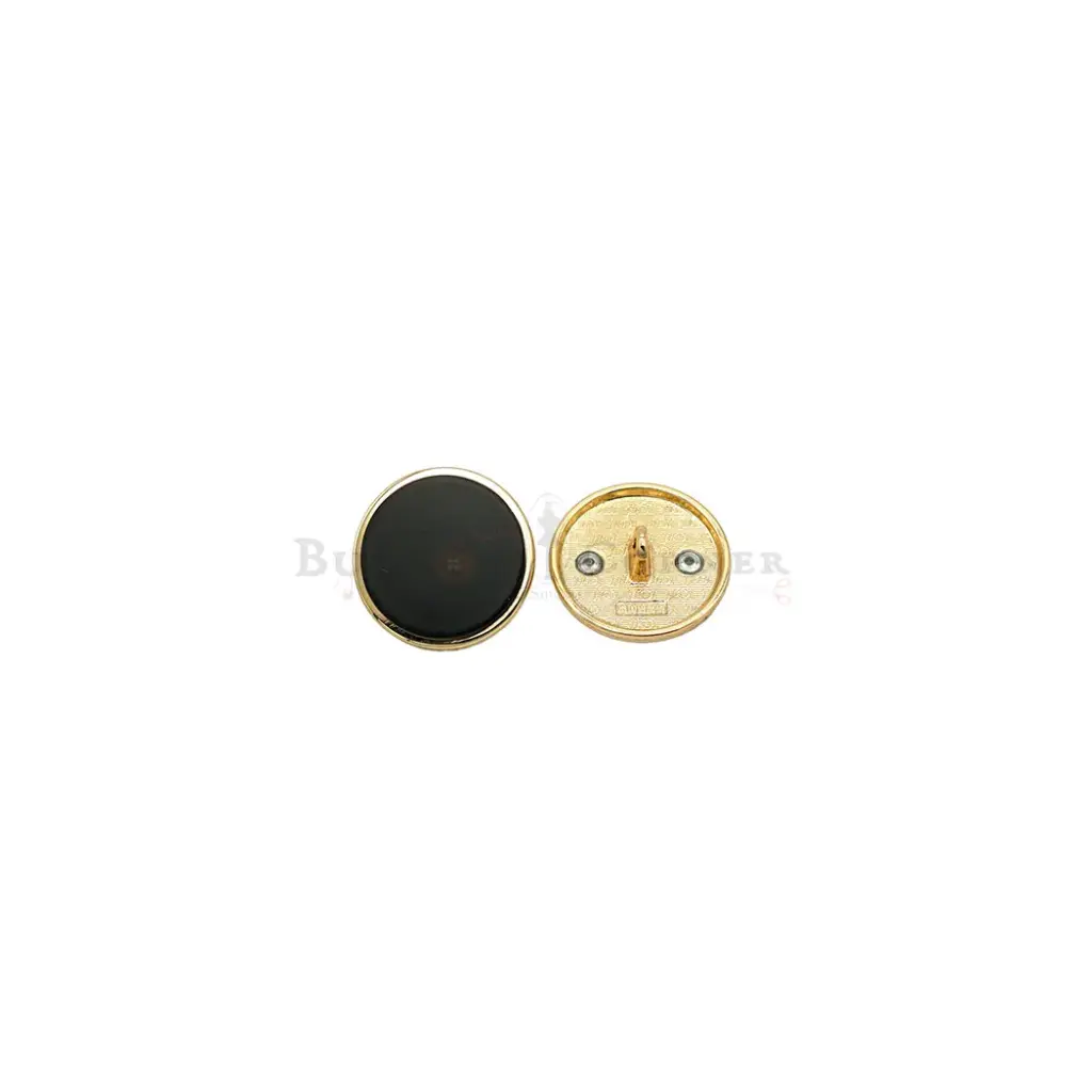 Gold Base Flat 2 Part Classic Suiting Button