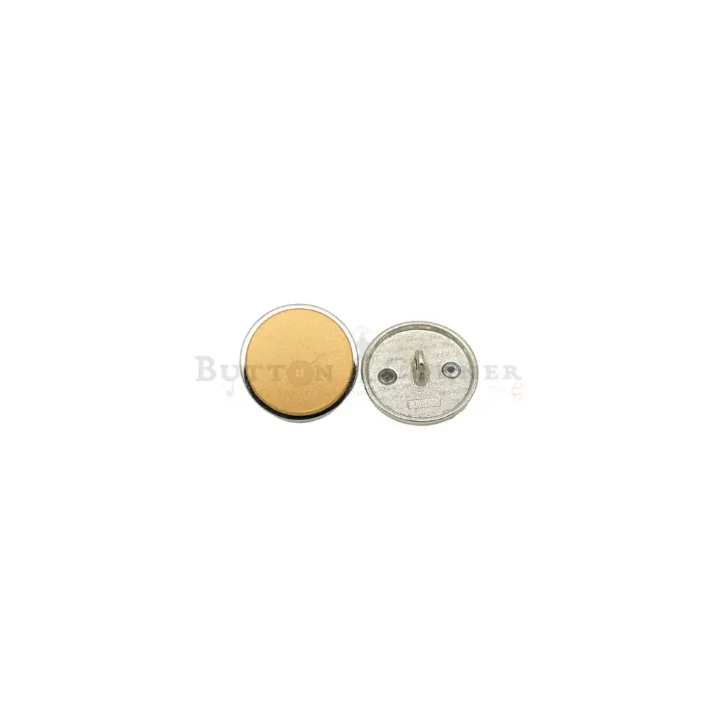 Silver Base Flat 2 Part Classic Suiting Button