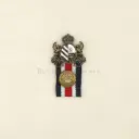 Elegant British Ribbon Brooch