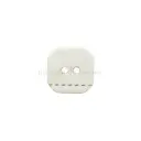 Funky Style Stitched Line 2 Hole Square Shirt Button